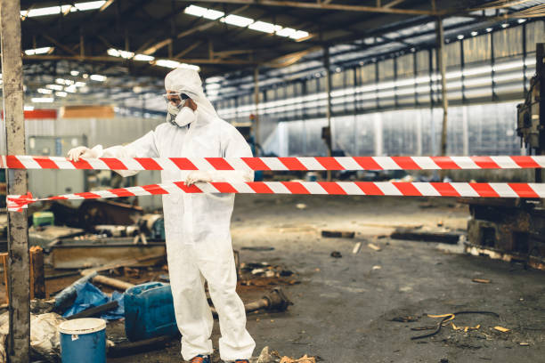 Professional Biohazard technician working in Randallstown, MD